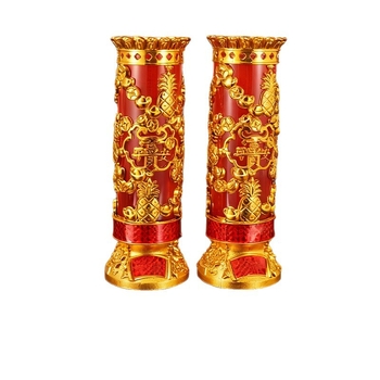 Kristalne svijeće za dom, bezdimne maslane lampe za Buddha ponude, dugotrajne lampe, par za dom i obožavanje Buddhe