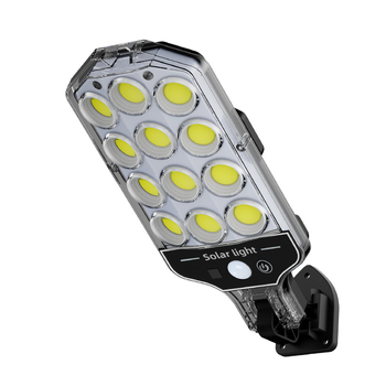 Solarna vrtna svjetiljka s dizajnom zidne i ulične lampe, automatsko uključivanje u sumrak, daljinsko upravljanje