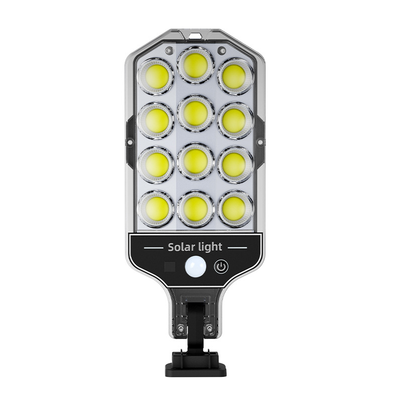 Solarna vrtna svjetiljka s dizajnom zidne i ulične lampe, automatsko uključivanje u sumrak, daljinsko upravljanje