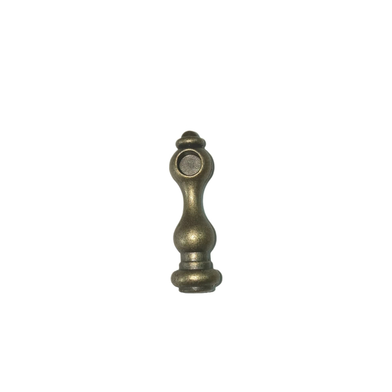 Konektor za vinsku ormar u obliku tikve, zeleno-brončani završetak, 6 mm, cinkova legura