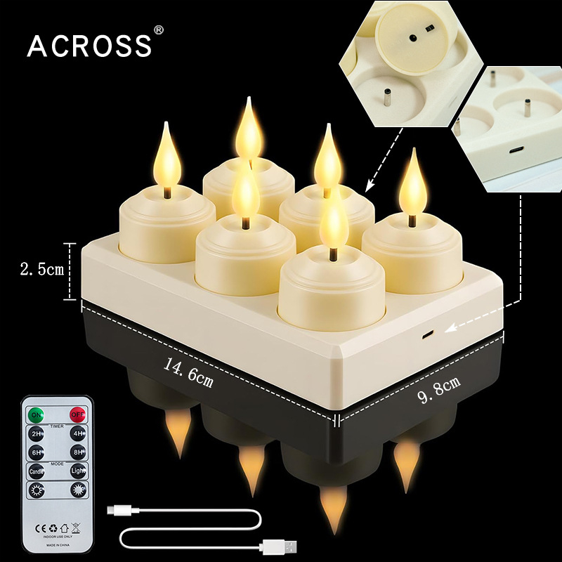 Punjavajuća LED tea light svjetiljka u obliku kapljice vode za božićnu dekoraciju, vjenčanja, rođendane i Halloween