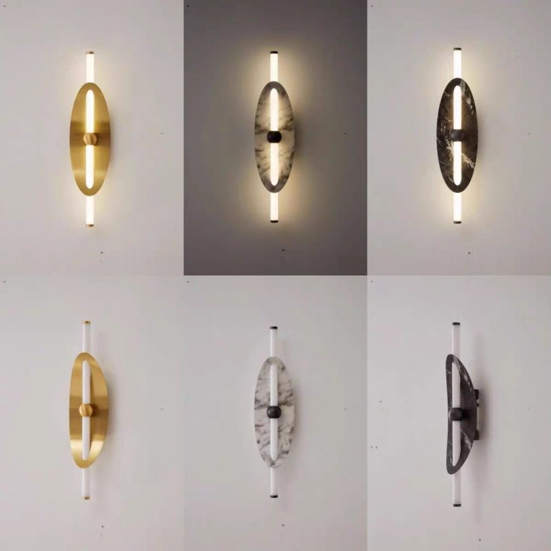 LED zidna svjetiljka, moderni minimalistički stil, za spavaću sobu i dnevnu sobu, zidno osvjetljenje