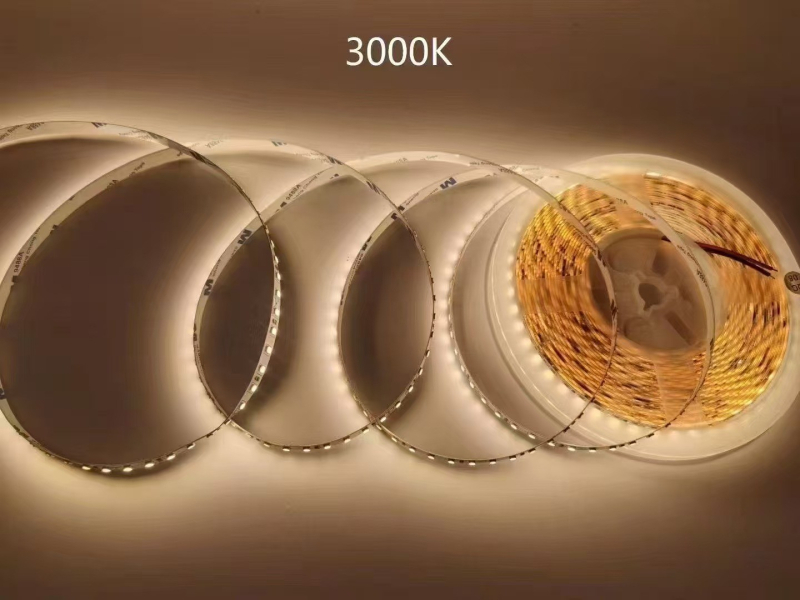 LED linijski LED trak 2835, 120 LED, visoka svjetlina, bez tamnih mrlja, niski pad svjetla, 12V LED trak za ogledalo