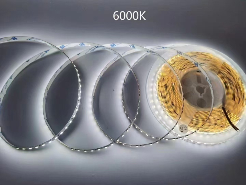 LED linijski LED trak 2835, 120 LED, visoka svjetlina, bez tamnih mrlja, niski pad svjetla, 12V LED trak za ogledalo