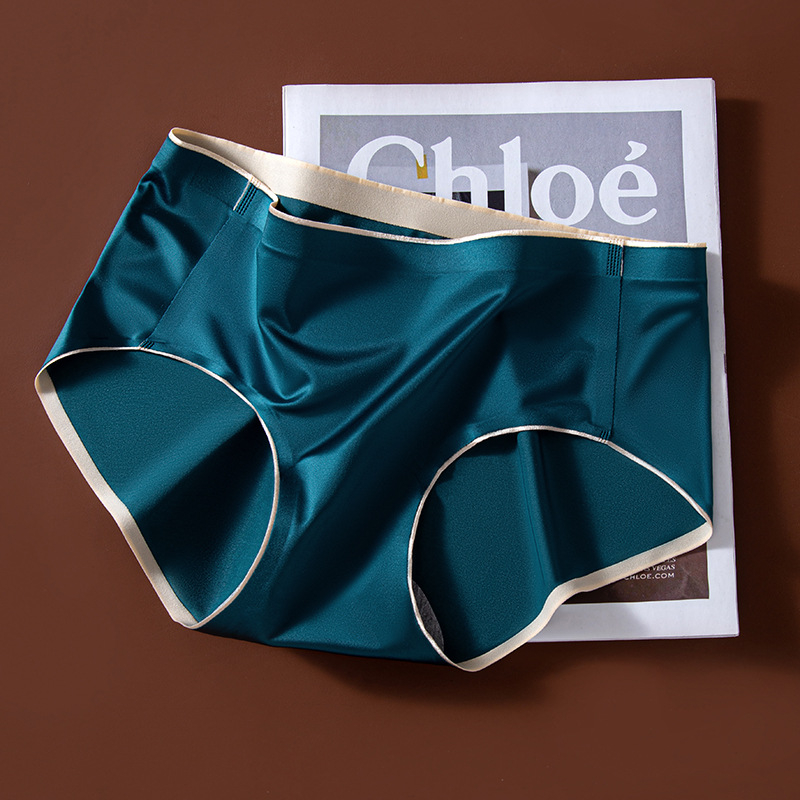 Žensko luksuzno donje rublje od Lycra s satenskom teksturom, hlađenje Ice Silk s grafenom i pamuk u preponama, srednji pojas