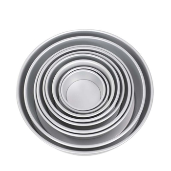 Kružni kalup za tortu s odvojivim dnom, aluminijska legura, za čifon, mousse i pečenje kruha