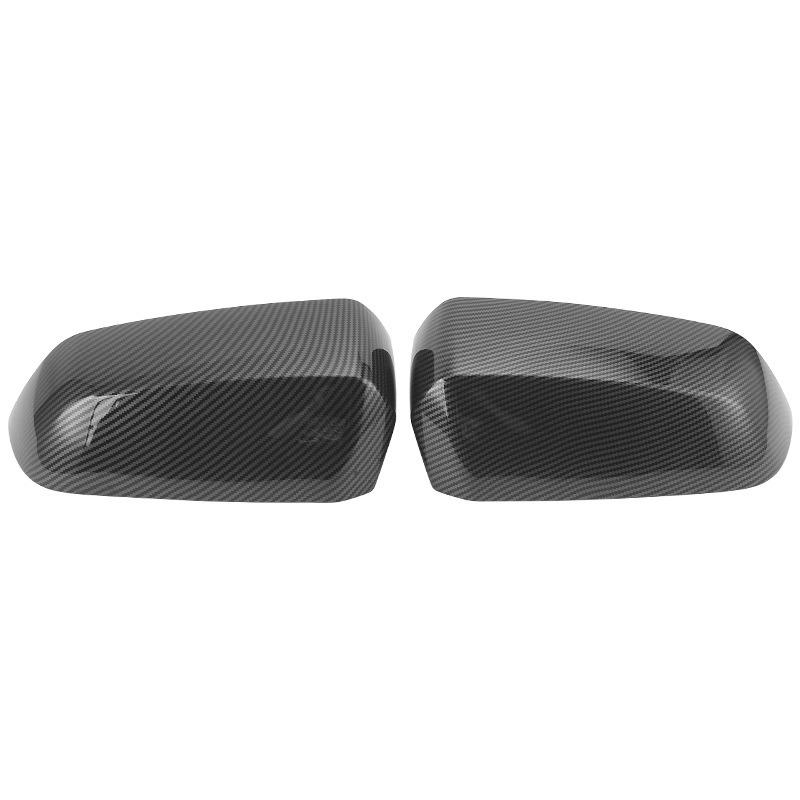 Capac oglindă retrovizoare Ford Ranger, fibră de carbon electroplacată, negru lucios, husă decorativă