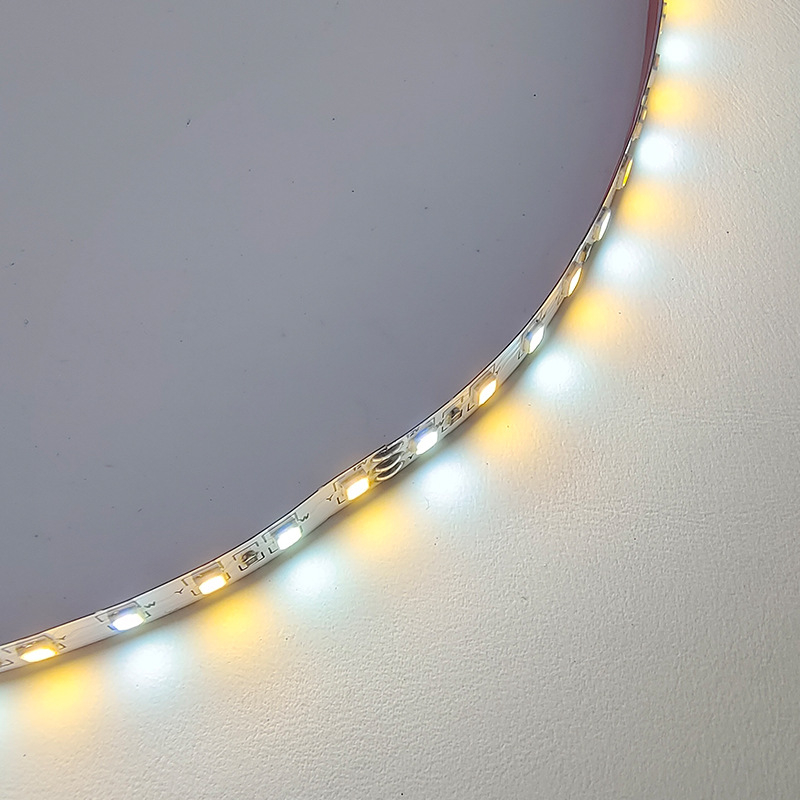 LED traka 12V, 2835, trobojna, 120 LED, širina 8 mm, osvjetljenje za ogledalo za šminkanje i vitrinu