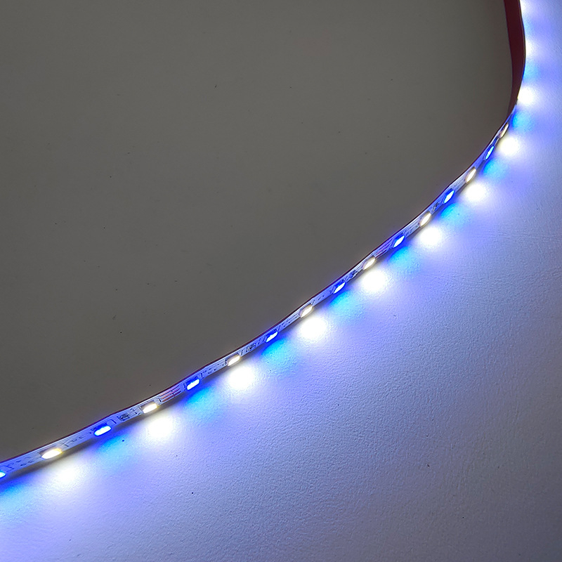 LED traka 12V, 2835, trobojna, 120 LED, širina 8 mm, osvjetljenje za ogledalo za šminkanje i vitrinu