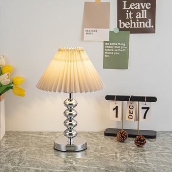 Nordijski INS stil ambijentalna stolna lampa za spavaću sobu, noćna svjetiljka, retro dar za djevojke, dekor za dom, kompaktna noćna svjetiljka s elegantnim izgledom
