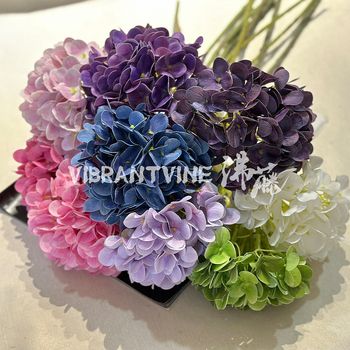 3D otisnuti umjetni Hydrangea cvijet za svadbenu dekoraciju, dekoraciju prolaza, hotelsku dekoraciju i rekvizite za fotografiju