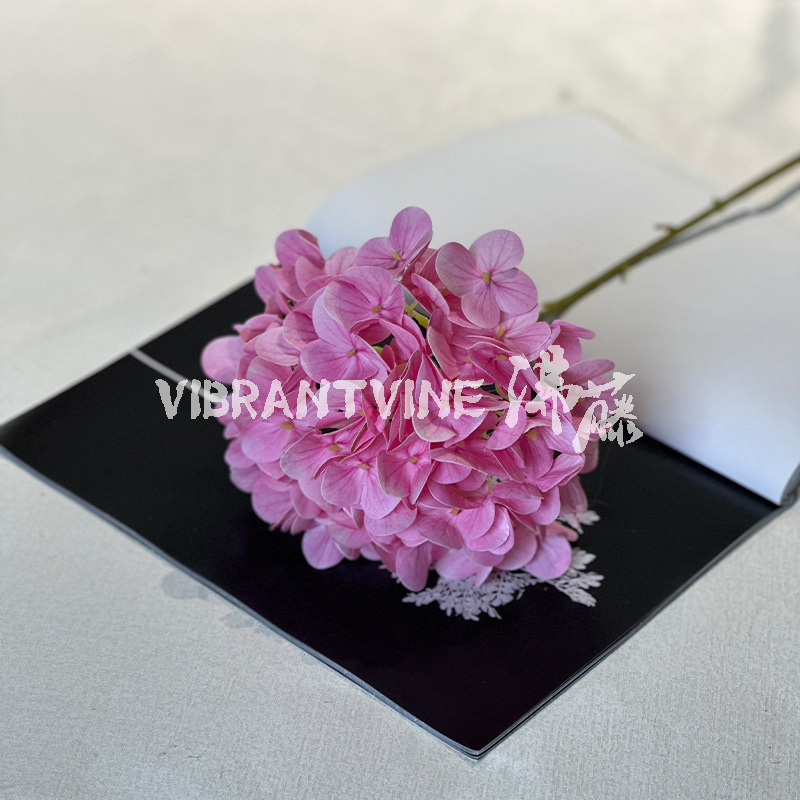 3D otisnuti umjetni Hydrangea cvijet za svadbenu dekoraciju, dekoraciju prolaza, hotelsku dekoraciju i rekvizite za fotografiju