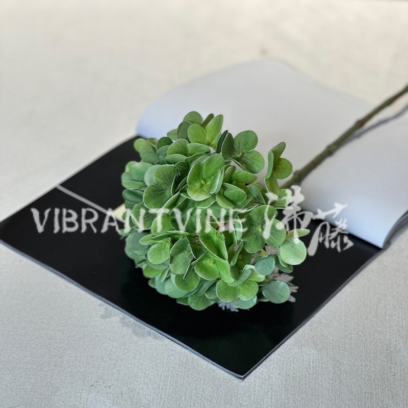 3D otisnuti umjetni Hydrangea cvijet za svadbenu dekoraciju, dekoraciju prolaza, hotelsku dekoraciju i rekvizite za fotografiju