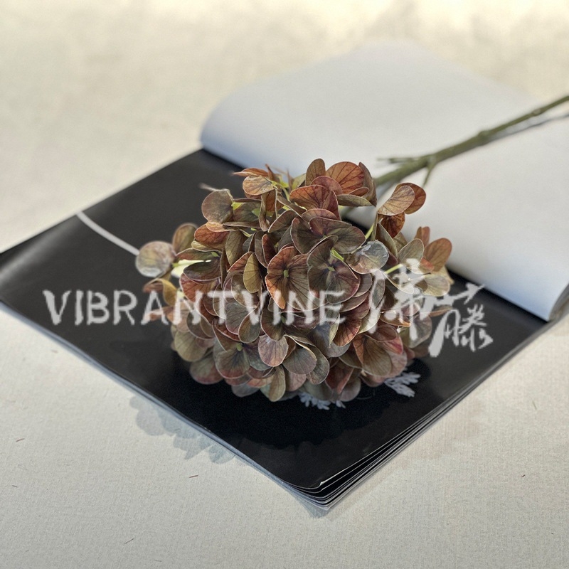 3D otisnuti umjetni Hydrangea cvijet za svadbenu dekoraciju, dekoraciju prolaza, hotelsku dekoraciju i rekvizite za fotografiju