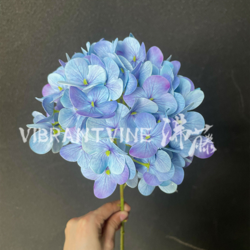 3D otisnuti umjetni Hydrangea cvijet za svadbenu dekoraciju, dekoraciju prolaza, hotelsku dekoraciju i rekvizite za fotografiju