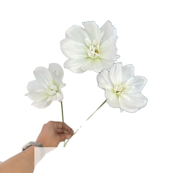 Umjetni cvjetovi Gerbera s tri glavice za svadbene dvorane i kućnu dekoraciju u seoskom stilu
