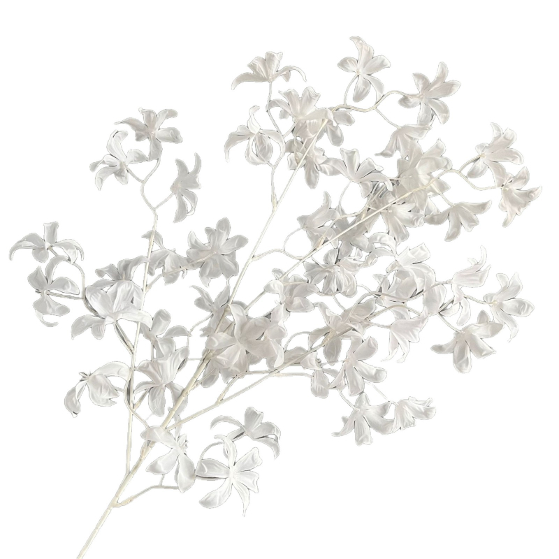 Realistične umjetne svilene cvijeće za ukrašavanje stropa svadbene dvorane: Oncidium orhideja i narcisi, scenografija s morskim zvijezdama