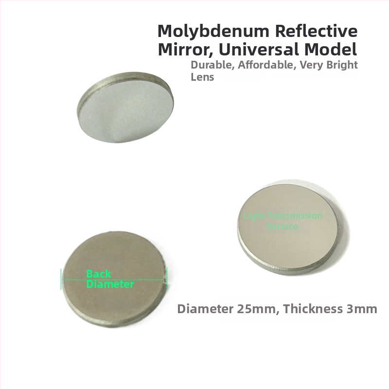 ZnSe polmesiacová šošovka a zaostrovacie zrkadlo pre laserové rezacie stroje, ohnisková vzdialenosť 50,8/63,5 mm, priemer 20 mm