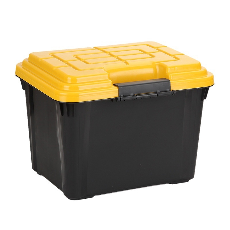30 L kutija za skladištenje u automobilu, organizator prtljažnika, polipropilen, dimenzije 61×37×33 cm, višenamjenski, otporan na prašinu i vlagu, bez montaže