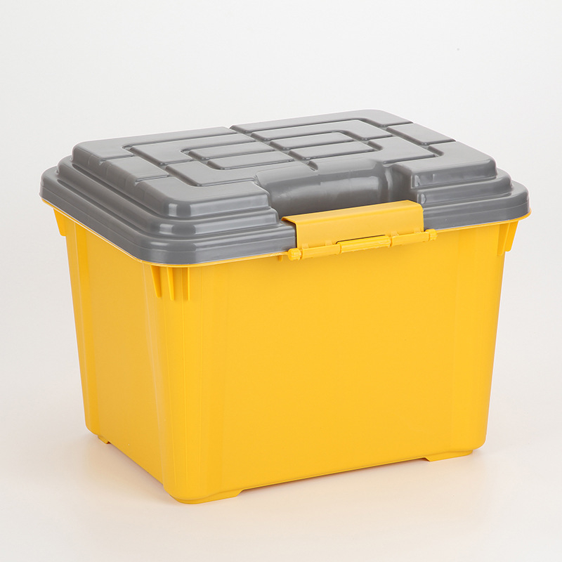 30 L kutija za skladištenje u automobilu, organizator prtljažnika, polipropilen, dimenzije 61×37×33 cm, višenamjenski, otporan na prašinu i vlagu, bez montaže