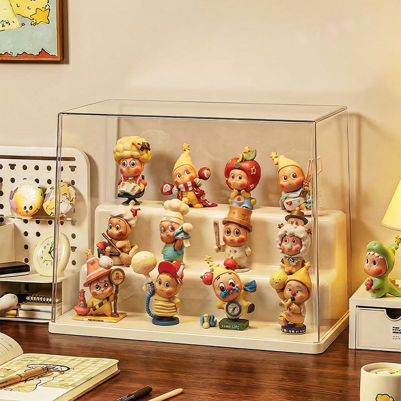 Prozirna akrilna kutija za lutke – kutije misterije (blind box) s zaštitom od prašine i skladištenjem figurica