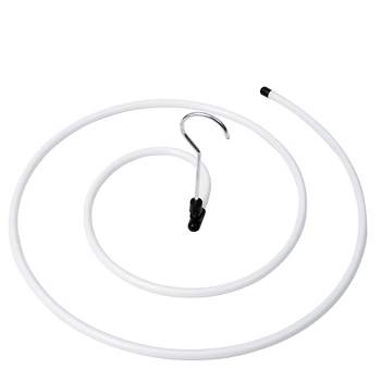 Veliki kružni spiralni stalak za sušenje odjeće na balkon, od nehrđajućeg čelika