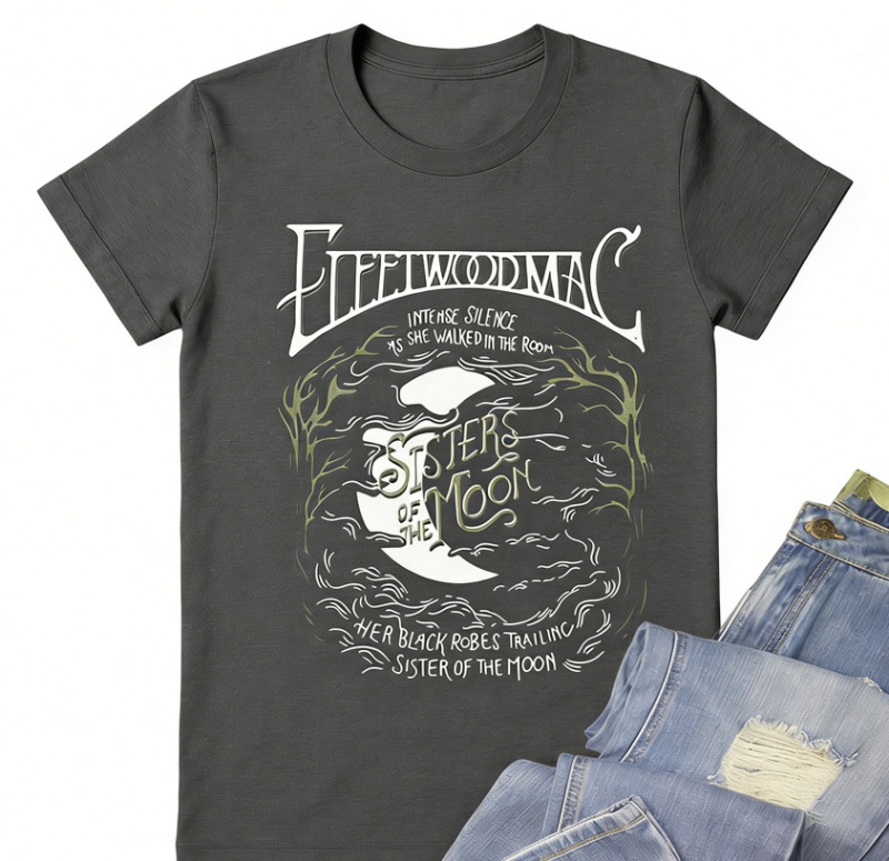Ženski pamuk T-shirt s otiskom toplinskog transfera, kratki rukav, okrugli izrez, ležeran kroj, ljeto 2024