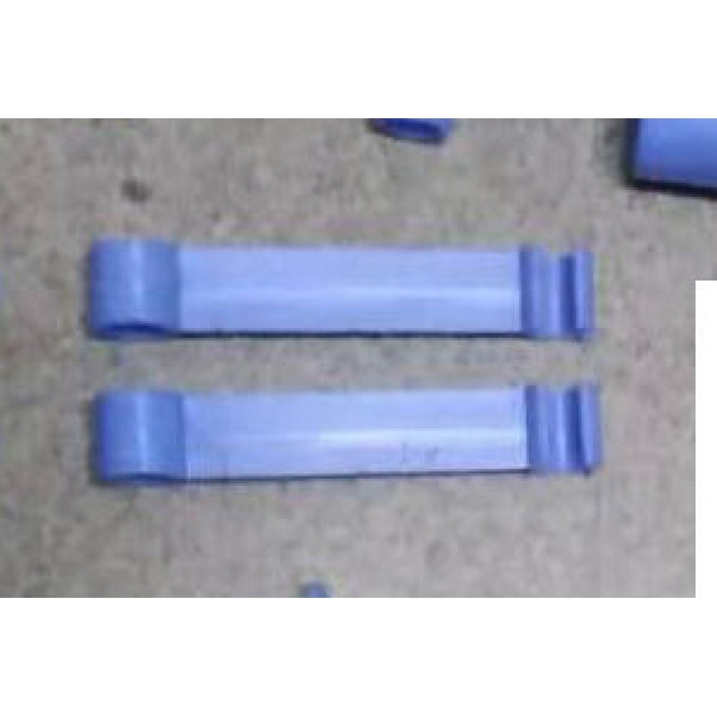 Stalak za sušenje odjeće od nehrđajućeg čelika s oblikom krila, sklopivi, s plastičnim dodacima, komplet od 8 kom.