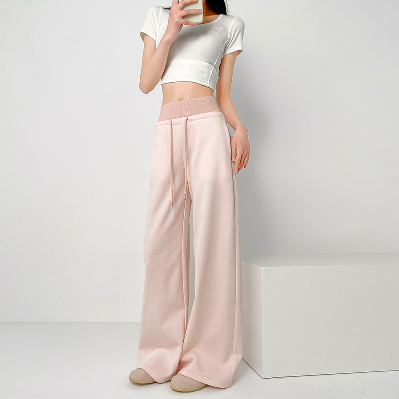 Pantaloni casual pentru femei, talie înaltă, croială lejeră, primăvara 2026