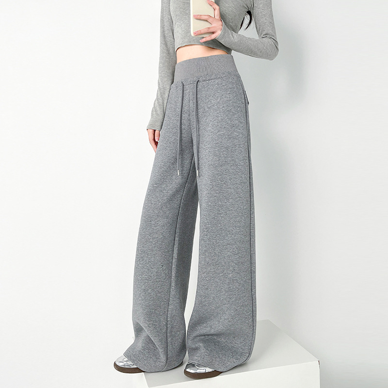 Pantaloni casual pentru femei, talie înaltă, croială lejeră, primăvara 2026
