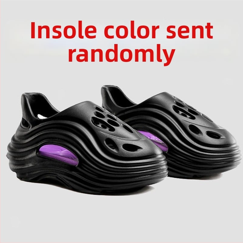 Alien Hole Slippers — sandale za plažu s rupičastim uzorkom, protiv mirisa, debela potplata i protuklizna podloga