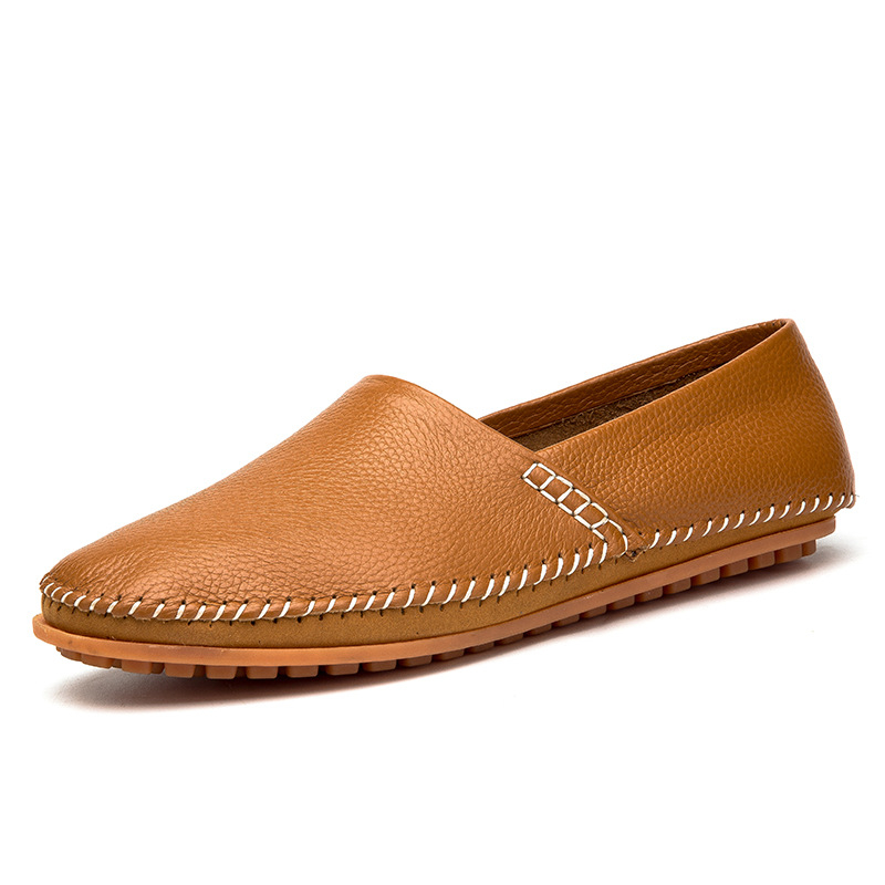 Pantofi bărbăți loafers din microfibră pentru condus și purtare zilnică, slip-on, talpă plată, mărimi EU 45-47