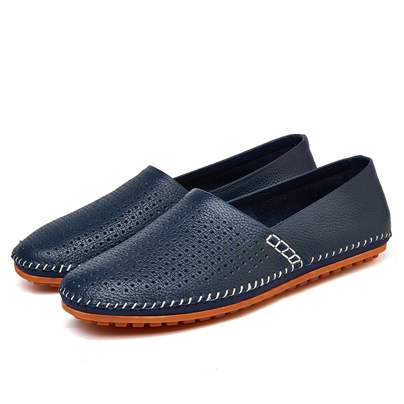 Pantofi bărbăți loafers din microfibră pentru condus și purtare zilnică, slip-on, talpă plată, mărimi EU 45-47