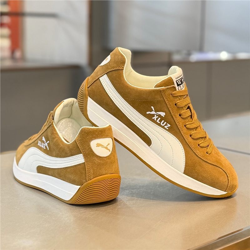 Pantofi sport pentru bărbați din piele intoarsă, căptușeală fleece – ușori, versatili, confortabili