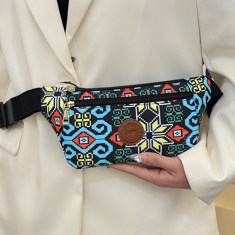 Női deréktáska crossbody pánttal, kültéri sportos telefon-táska, multifunkcionális futó táska