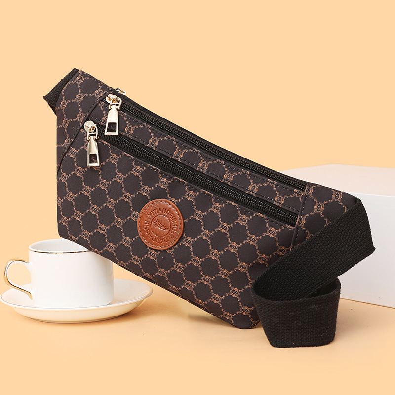 Női deréktáska crossbody pánttal, kültéri sportos telefon-táska, multifunkcionális futó táska