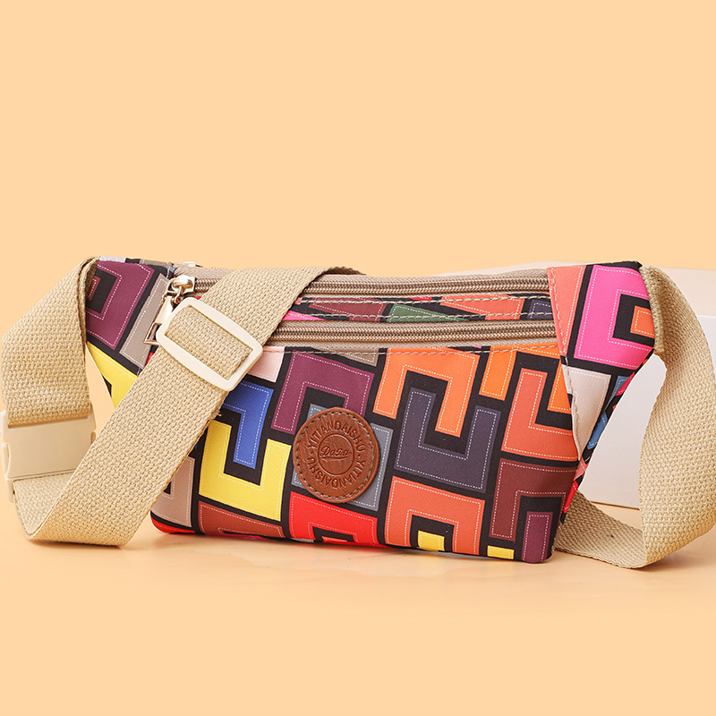 Női deréktáska crossbody pánttal, kültéri sportos telefon-táska, multifunkcionális futó táska