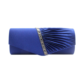 Večernja clutch torbica s kristalima i lancem, moderna euro-američka torba