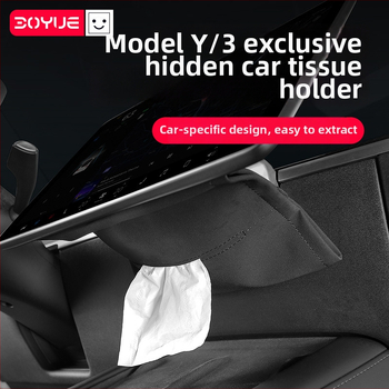 Tesla Model Y L3 Nova verzija – Skriveni držač maramica za auto s mogućnošću vješanja