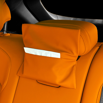 Kožni držač maramica za Xiaomi Yu7 – za stražnji dio sjedala, unutarnja dekoracija automobila