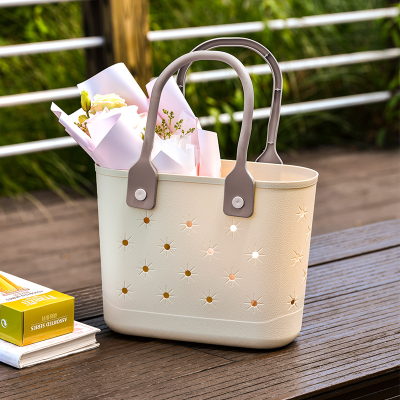 Plastična kutija za pohranu s odvodnim otvorima, prenosiva za voće i povrće, kozmetiku i nakit te odjeću – moderni minimalistički dizajn