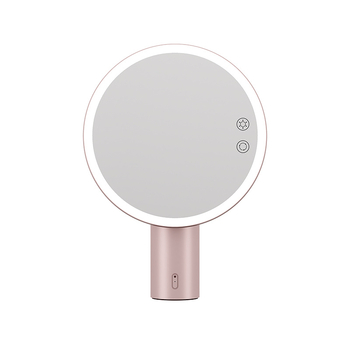 AI-vezérelt LED sminktükör, asztali Bluetooth lámpa – kettős használat, luxus magas minőségű tükör, Doubao modell