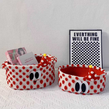 Moderna minimalistička košara za pohranu užine s temom malog čudovišta – DIY darovni paket
