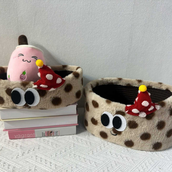 Moderna minimalistička košara za pohranu užine s temom malog čudovišta – DIY darovni paket