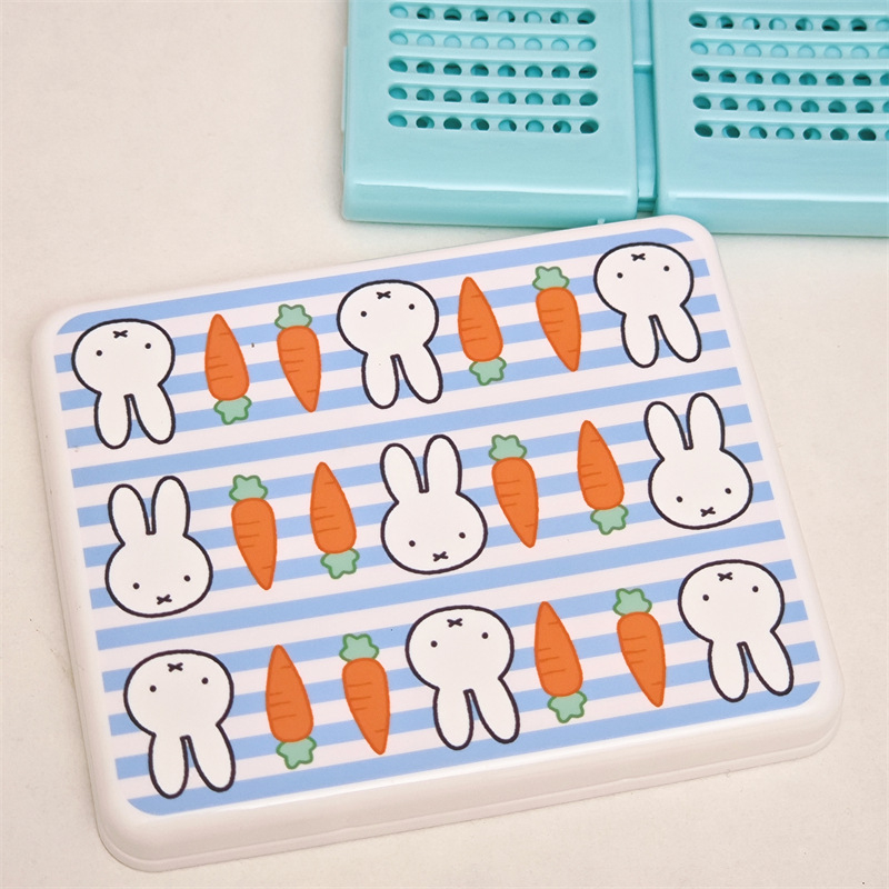 Crtić Miffy zeka — sklopiva košara za skladištenje, slatka Miffy kutija za pohranu, višefunkcionalni stolni organizator