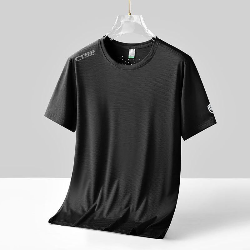 Μπλουζάκι UPF50 από Ice Silk για καλοκαίρι - γρήγορο στέγνωμα, διαπνοή, UV προστασία, ελαφρύ αθλητικό τοπ
