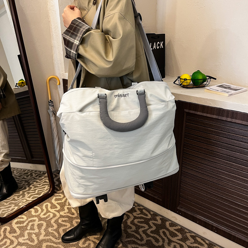 Unisex putna torba velikog kapaciteta, proširiva, za kratka putovanja, organizator prtljage, majčinska torba