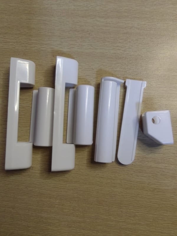 Dekorativni poklop šarnira za PVC prozore i vrata, kutni poklop šarnira, pribor za PVC prozore