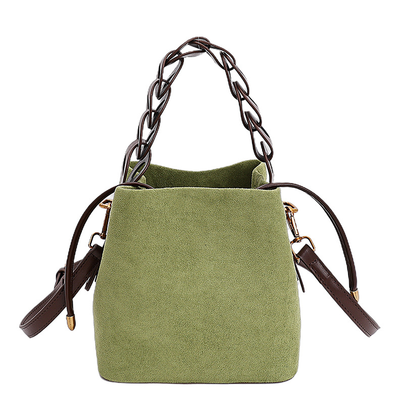 2025 jesen/zima ženska torba bucket s mat završnim površinom, srednje veličine, za svakodnevnu upotrebu, preko ramena ili kao crossbody