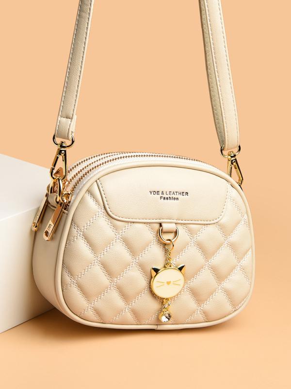 Ženska PU kvadratna crossbody torba s prešivanjem – ljeto 2025